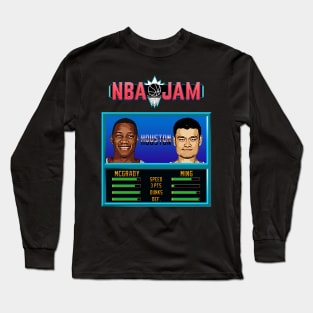 NBA JAM - TMAC and YAO Long Sleeve T-Shirt